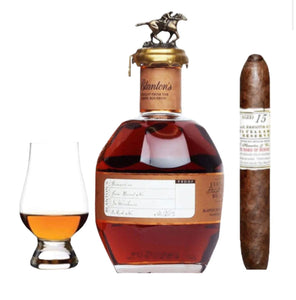 Blanton’s Straight from the Barrel- Cigar & Glencairn Gift Set